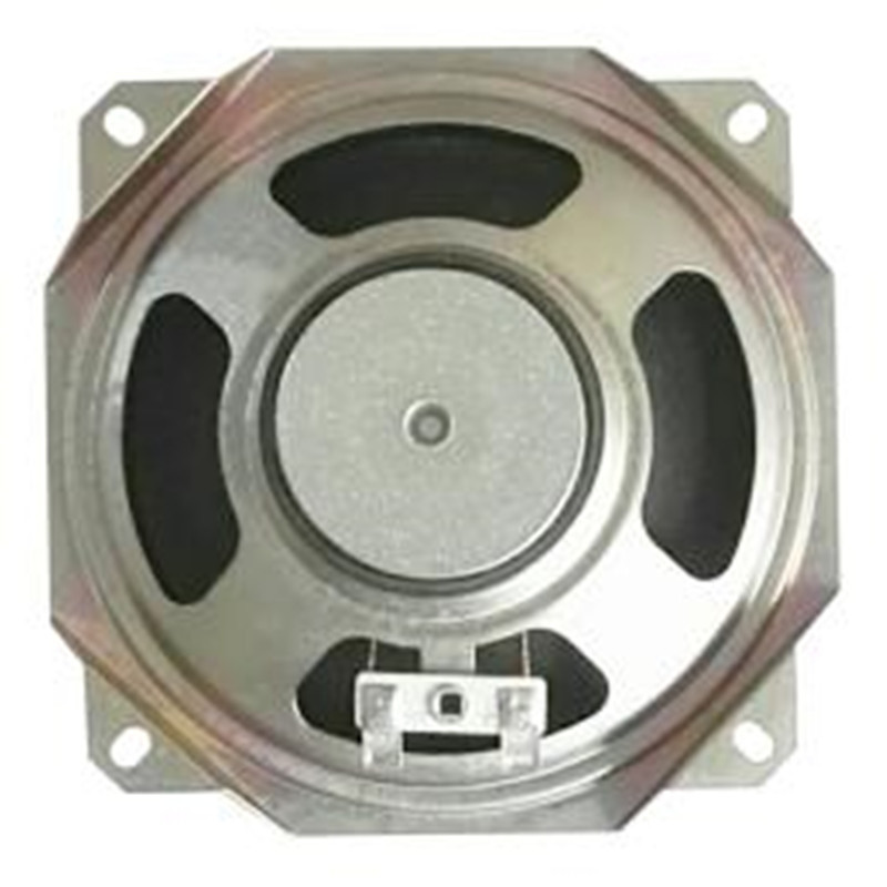 LS102W-55-R4 4寸4欧3W方形折角全纸盆45磁94dB中音汽车喇叭3.46V