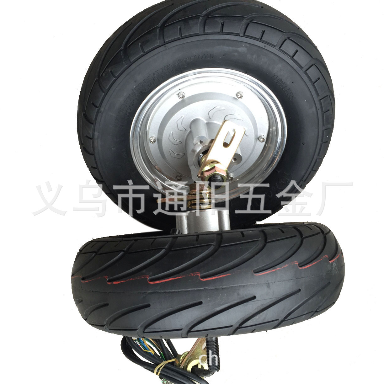 10寸大功率高速马达36v/48v500w电机无刷轮毂电机手推工具车电机|ru