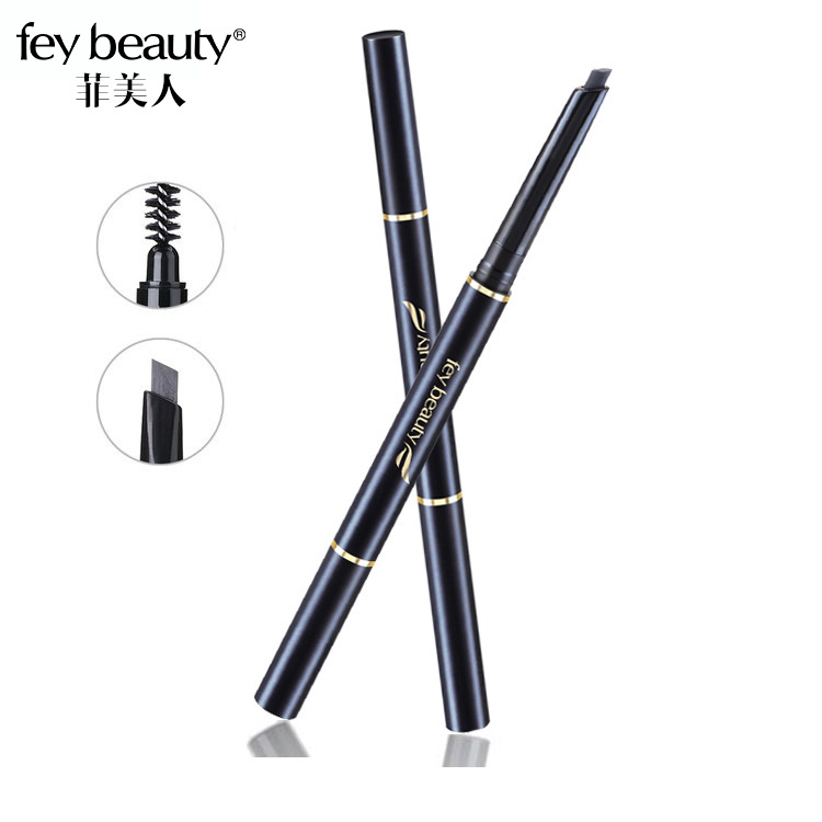菲美人OEM贴牌定制代加工双头旋转自动批发一件代发防水防汗眉笔|ru