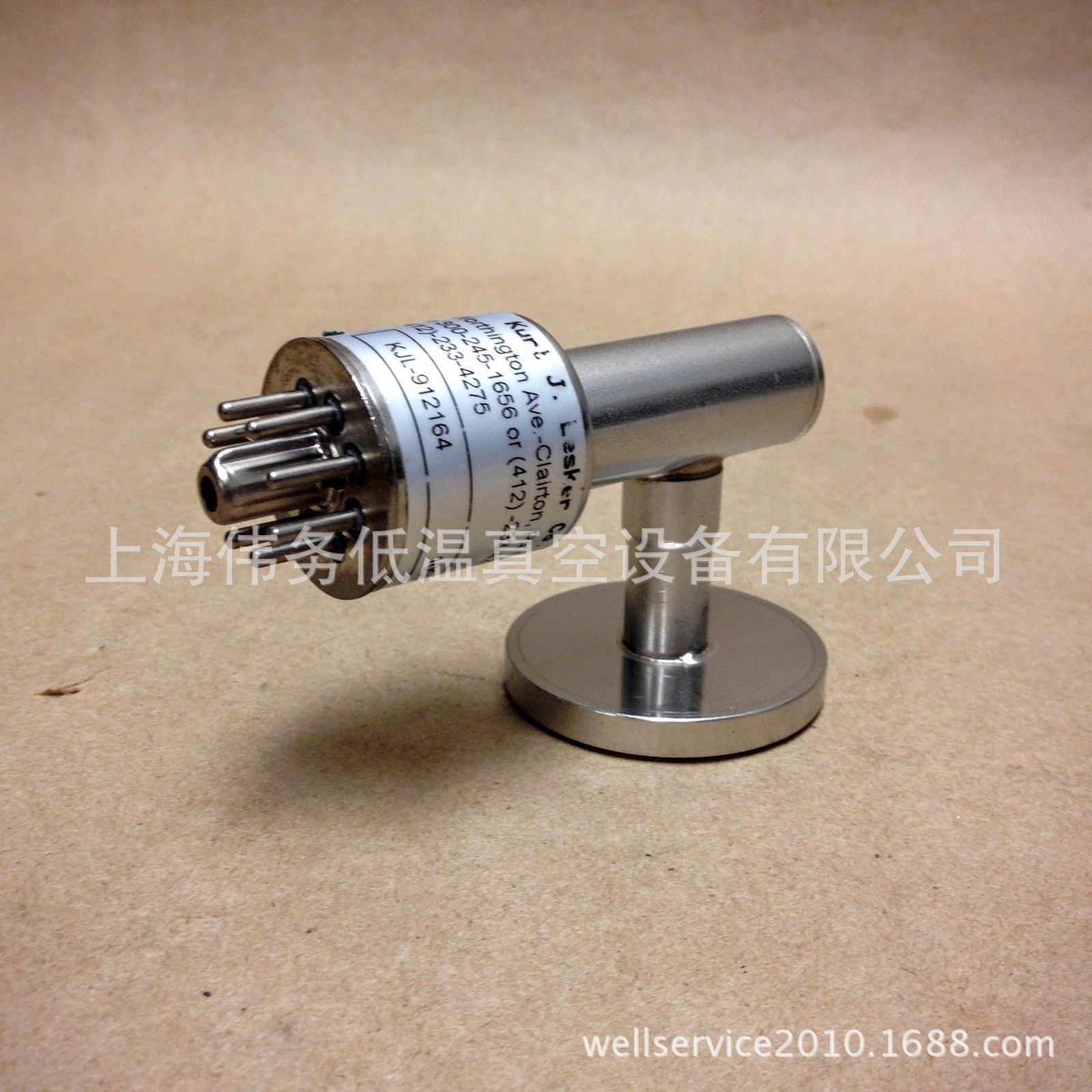 Kurt Lesker Part # KJL912164 Convection Gauge Tube