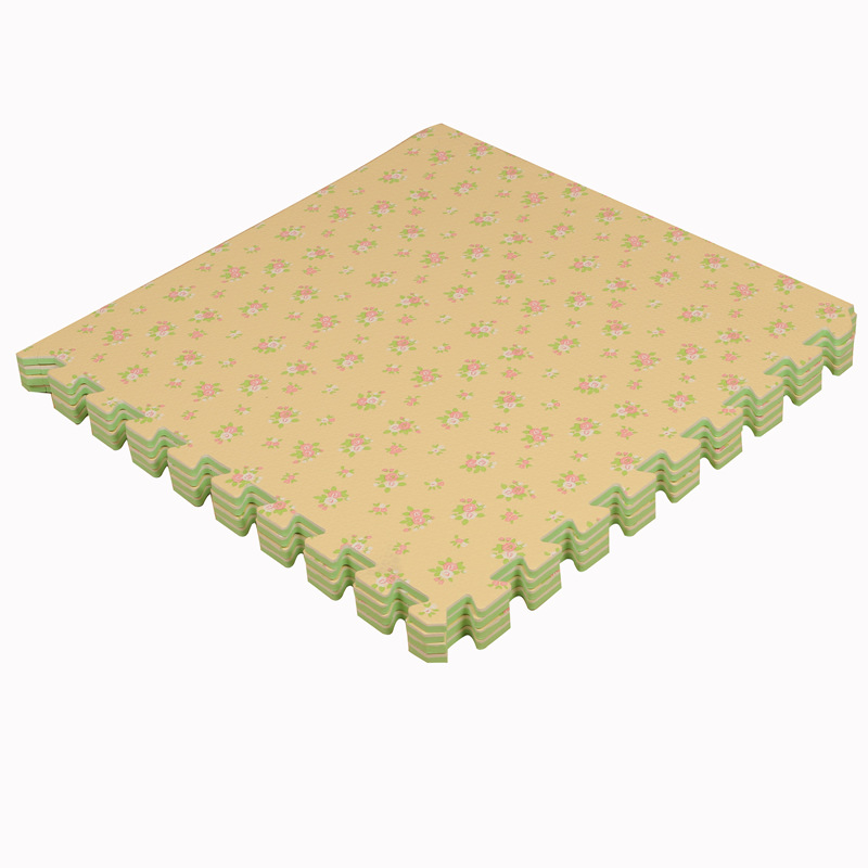 廠家直銷寶寶爬行墊加厚防摔田園系列寶寶墊60*60*1cm
