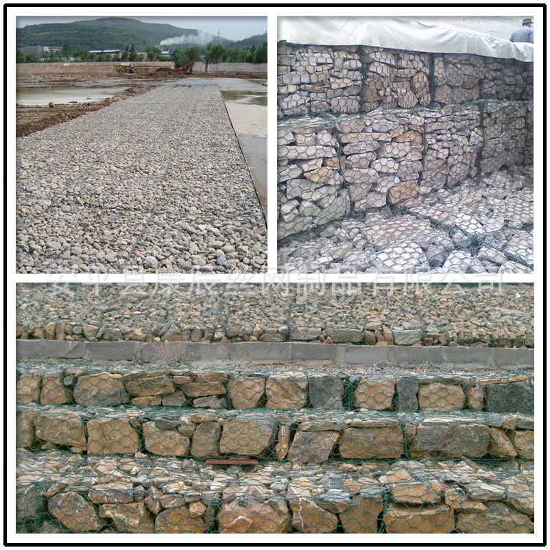 安平厂家直销装石头镀锌格宾石笼网，品质保证。