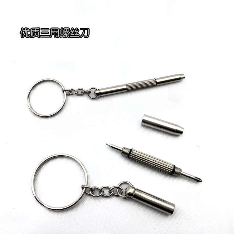 Manufactor Direct selling Portable Triple multi-function bolt driver glasses Watch Accessories tool bolt driver