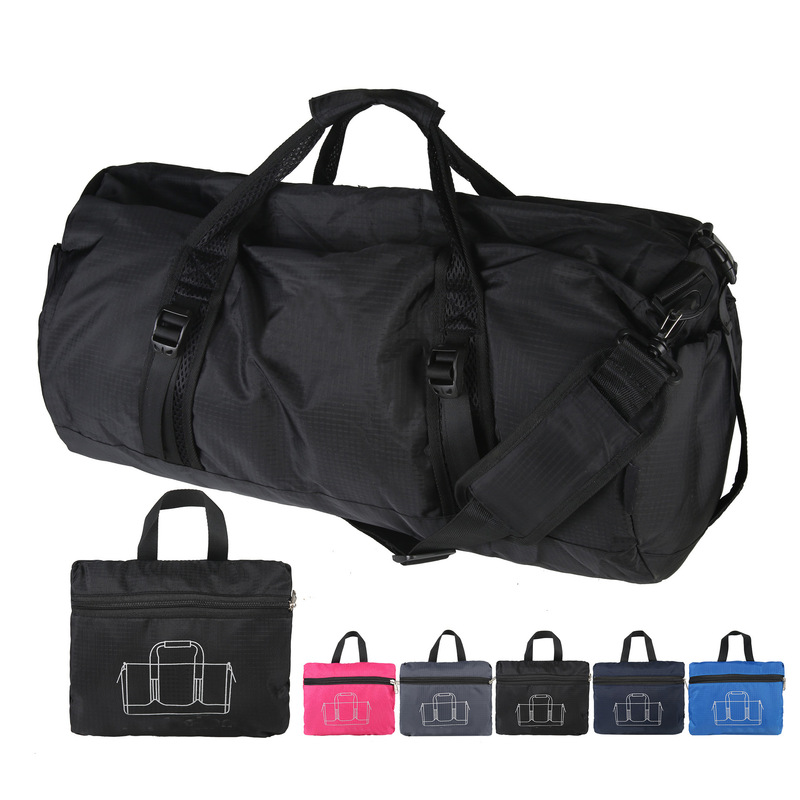 Manufacturer Wholesale Waterproof Outdoor Sports Shoulder Crossbody Men and Women Outdoor Portable Travel Bag Basketball Folding Fitness Bag