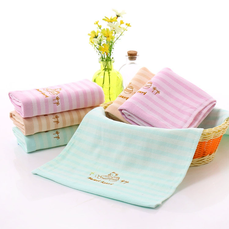 Cartoon gauze towel for kindergarten, 2021 collection, wholesale