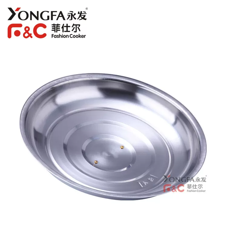 永发品牌带磁特厚不锈钢高鼓盖炒鼎盖大汤锅高鼓盖加大44CM--85CM