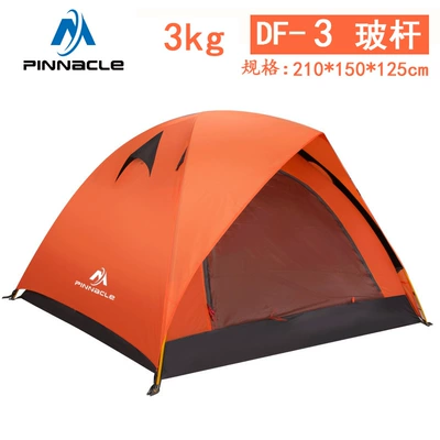 Wholesale pinnacle double-layer outdoor Çadırlar - orange-glass-rod-double