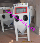 铝合金压铸件去殘渣喷砂机 精密铸造件手动喷砂机KH-6050A