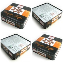 巧克力铁盒 饼干盒 糖果铁盒包装 特产坚果包装 定制铁盒厂家