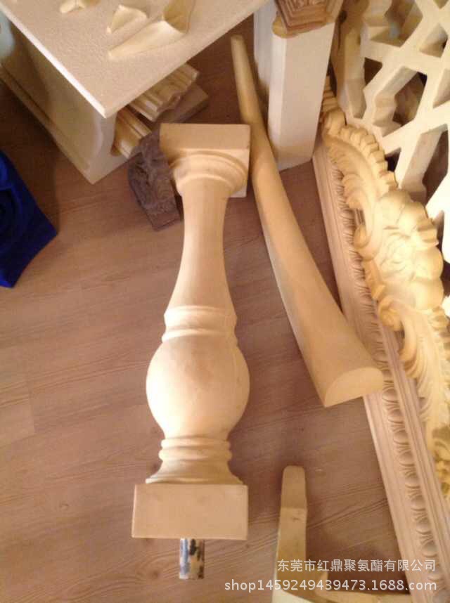 076东莞厂家聚氨酯家具仿木配件AB组合料发泡PU黑白料
