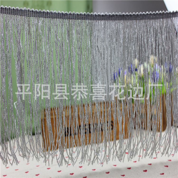金银丝流苏排须