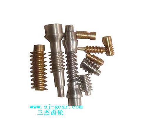 厂家直销精密微型蜗轮杆 减速齿轮 升降配件齿轮 硪轮螺纹加工
