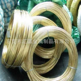 H62黄铜线 半硬黄铜线 裸铜线 黄铜丝 0.5mm 0.6mm 0.8mm 1mm-5mm