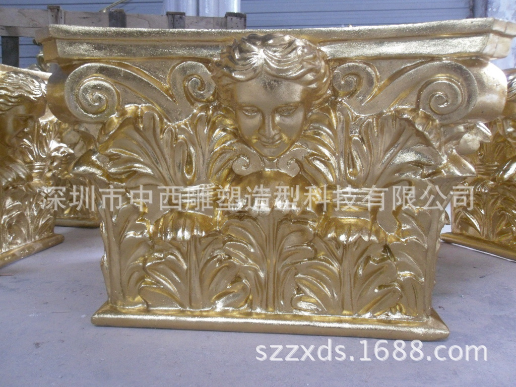 现货模具罗马柱头 玻璃钢罗马柱定制 装饰欧式罗马柱大堂罗马柱