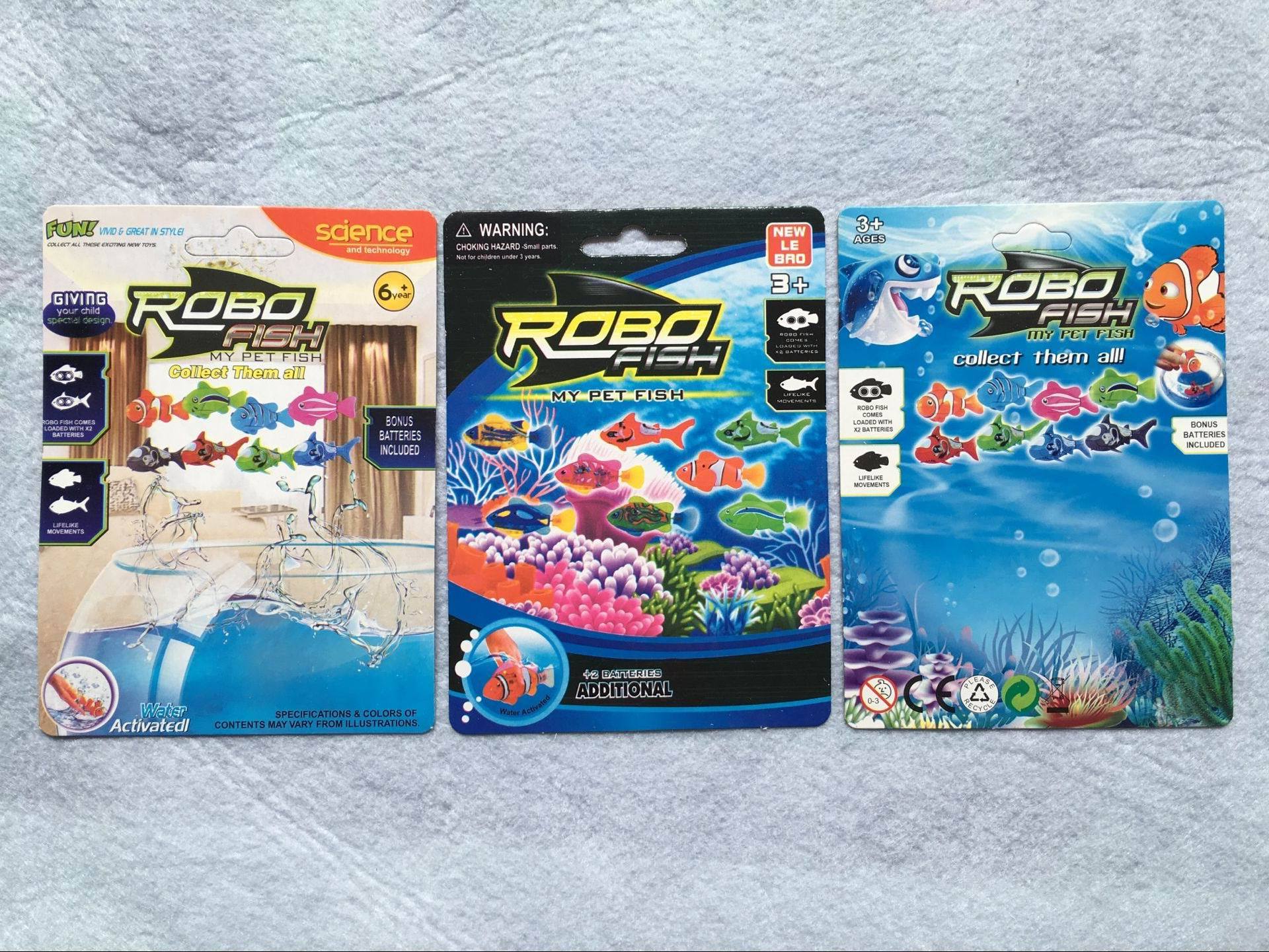 小丑鱼包装卡板正面