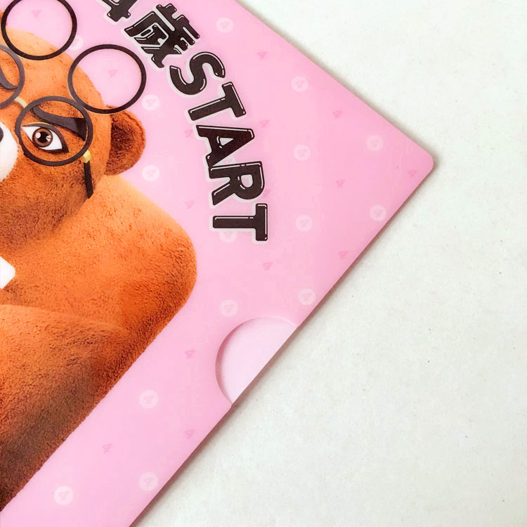 供应 A4L夹PP单片夹 PP单页夹塑料文件夹办公文具定做