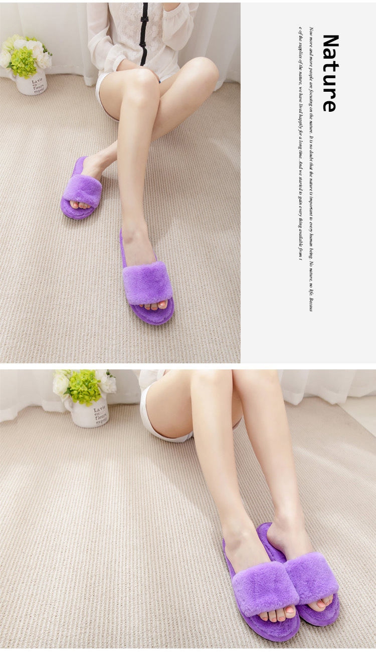 Pantoufles enfants en suède pour hiver - Ref 1012490 Image 30