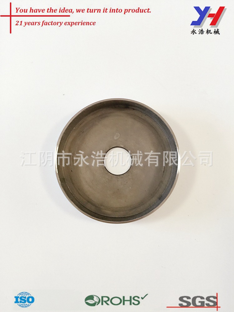 工厂供应抛光玻璃瓶杯盖