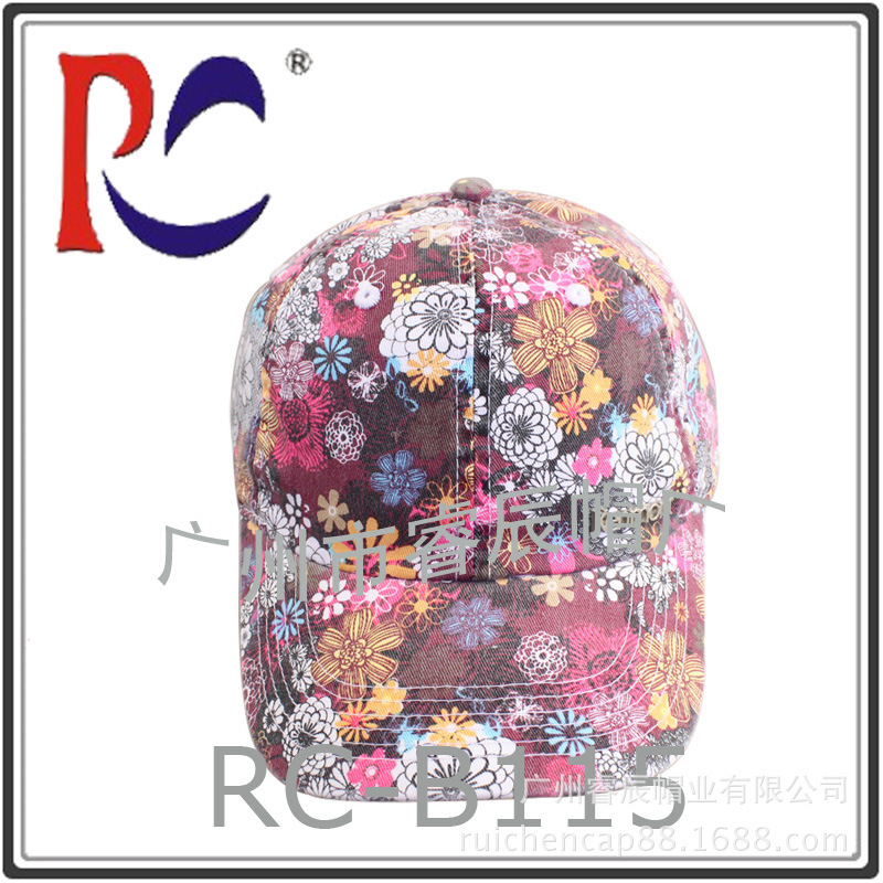 10856 Cotton Twill Fabric Manufacturer Makes Six-Panel Curved Brim Baseball Caps, Available in Adult and Children's Sizes