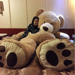 扬州毛绒玩具批发大熊网店代理一件代发送女友生日礼物