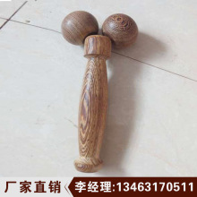 厂家供应 小型便携式木制工艺品 鸡翅木全身滚动工艺品