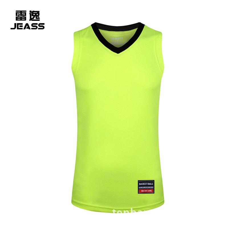 批发篮球服吸湿排汗运动服男子无袖球衣可定制印号印字印图案|ms