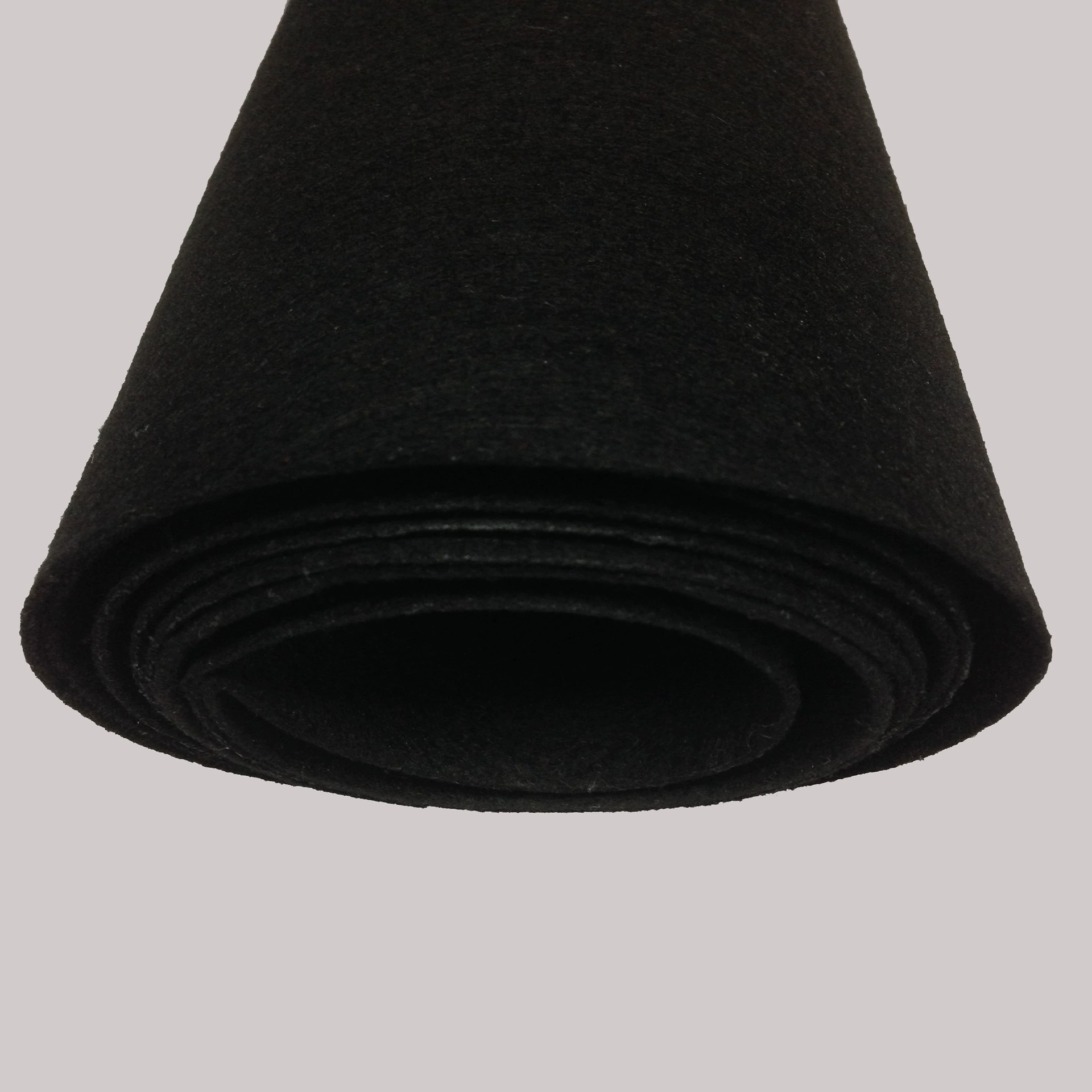 Поставка толщиной 1 мм 1.5m широкая черная бархатная крутая ткань из нетканого фетра, игольчатая нетканая ткань 2,8 юаня/код