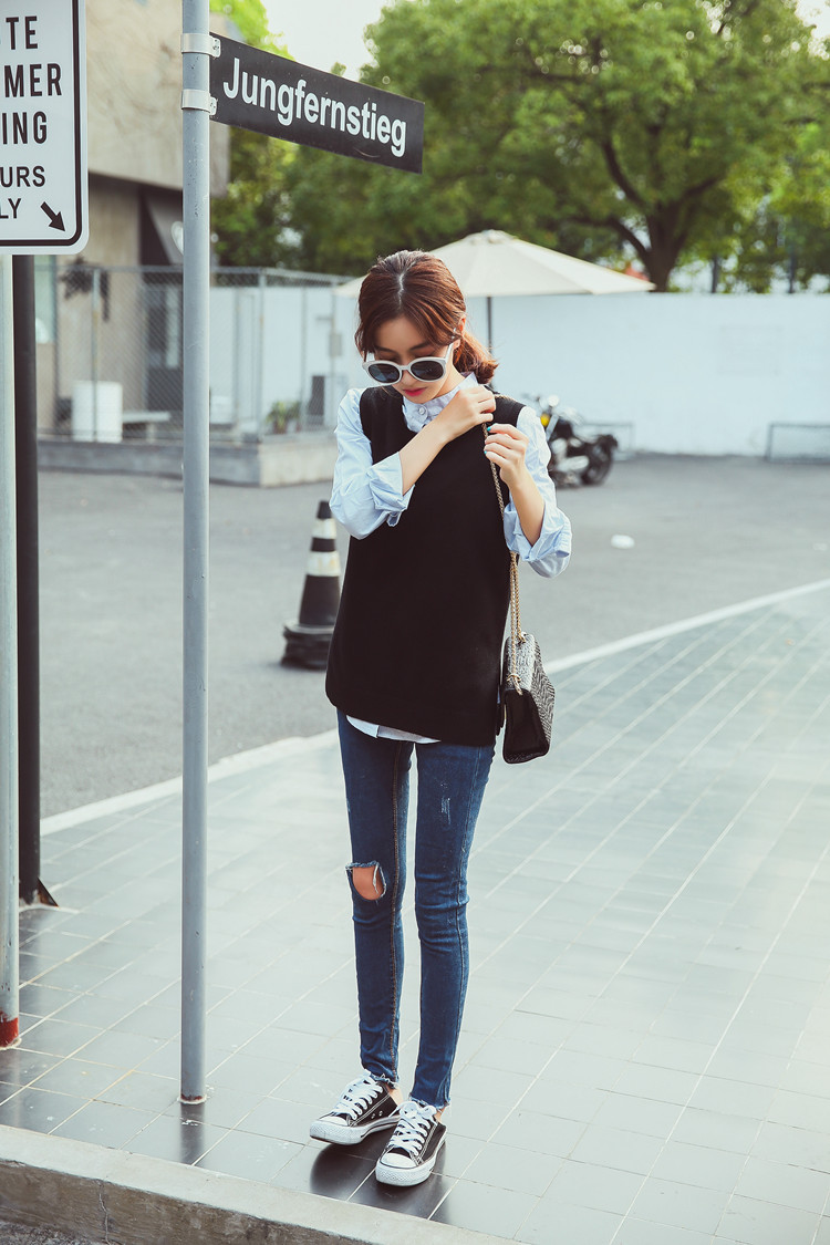 Gilet femme en Mélange de laine - Ref 3318229 Image 7