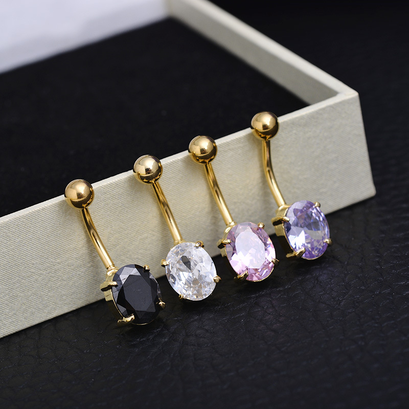 Pointed titanium steel lip stud product view