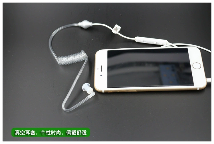 Agent vacuum guidelines controlled call mobile phone headset earplug pipe unilateral driver fully compatible