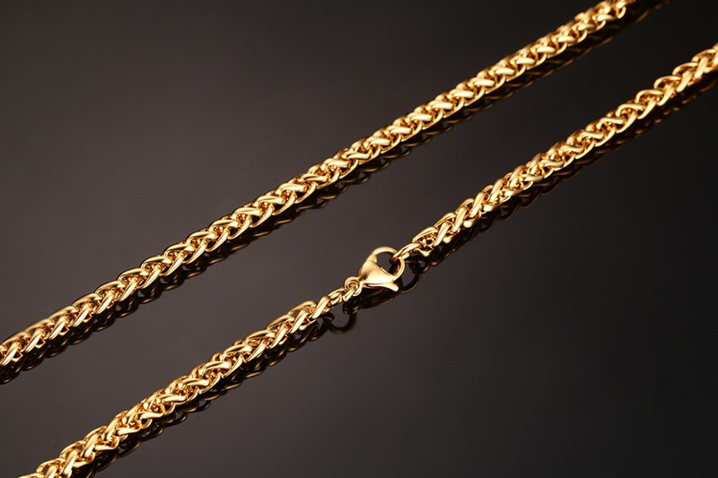 Rostfreier Stahl Einfacher Stil Überzug Geometrisch Geschichtete Halskette display picture 15