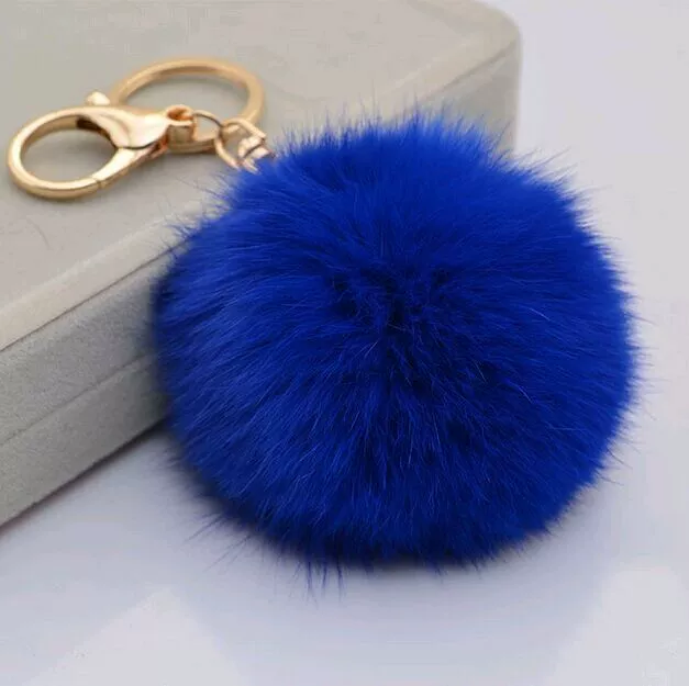 Металлический пуховый шар, модный подвес, брелок, Aliexpress, handmade, 8см