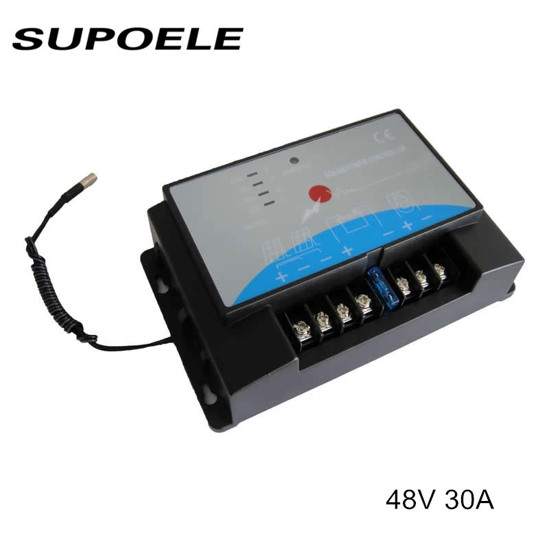 Экспорт завод прямой PWM Солнечный контроллер 48V30A