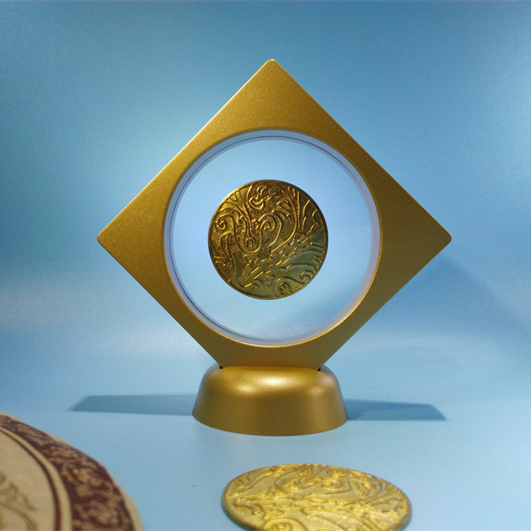 金色贵族新潮90内圆纯手工喷绘盒抢新款性感透视聚拢聚光K金黄金