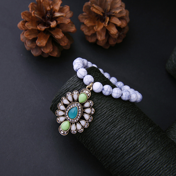 Fashion Jewelry Multi-layer Four-piece Bead Pendant Women's Bracelet Wholesales Fashion display picture 8