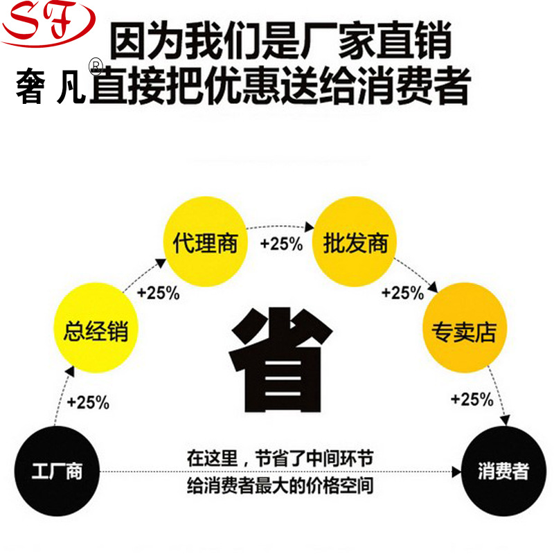 新款钛金木质服务餐车酒店三层椭圆形酒水车餐厅手推清洁客房车子详情3