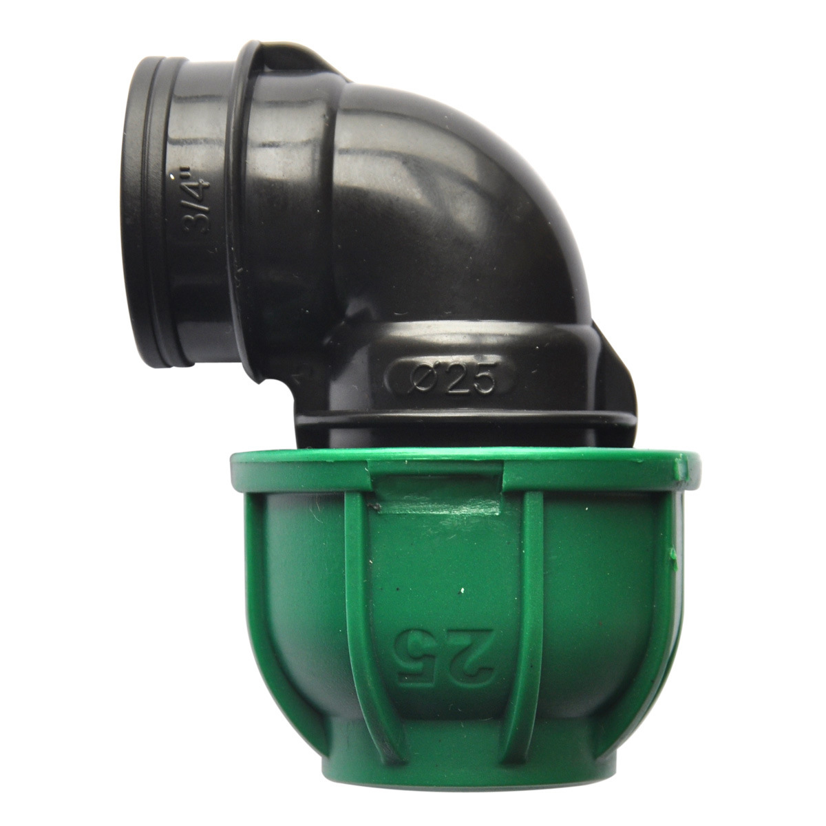 大禹  Φ50 PP阴螺纹快捷弯头/内丝速接弯头  农业灌溉管件抗老化