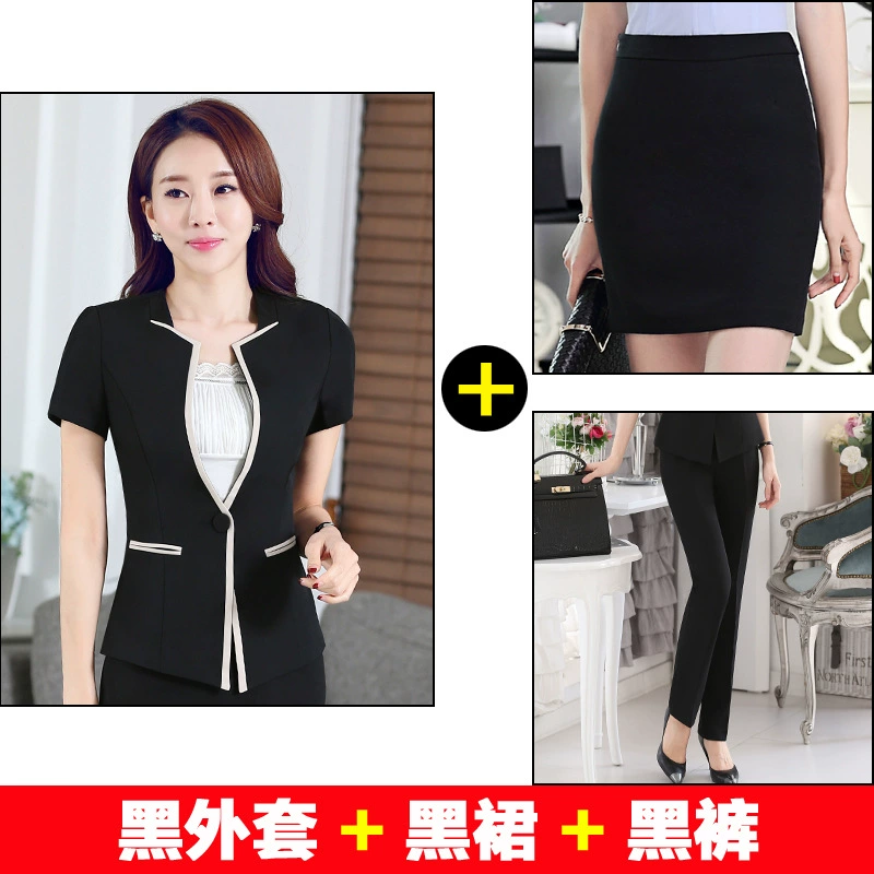 Spring red set, with short sleeve, slim fit, Korean style