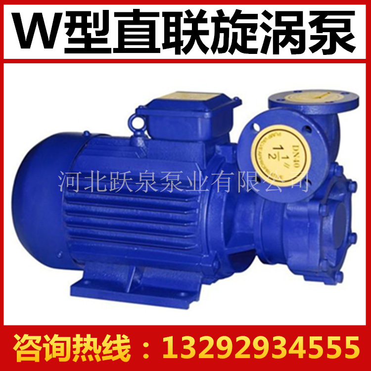 厂家直销 W型旋涡泵 20W-20型 增压旋涡泵 工业专用泵 质量可靠