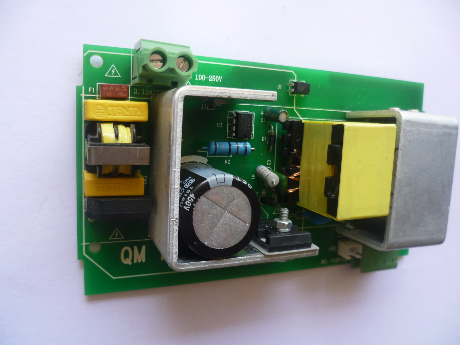 12V 10A开关电源板