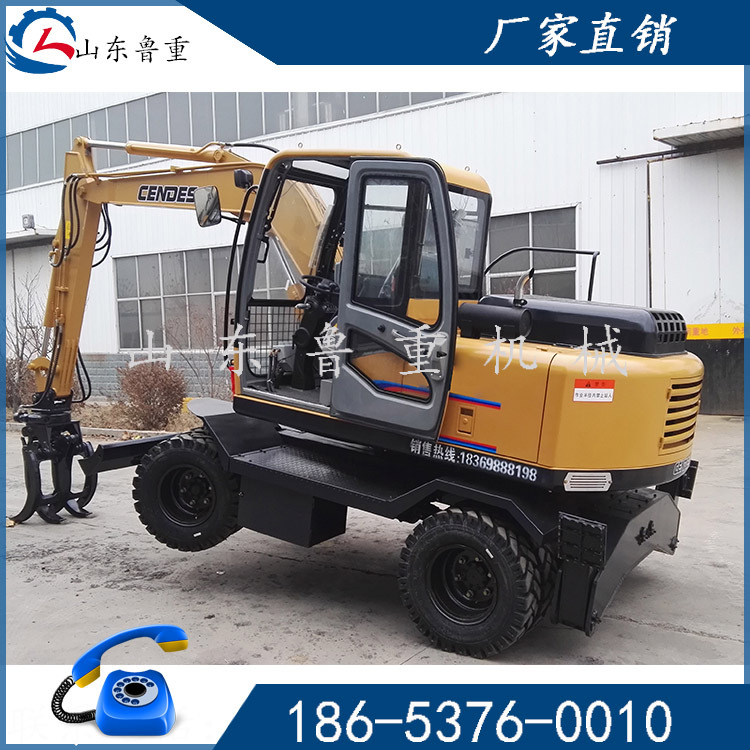 供应90抓木机及配件 90轮式挖掘机 挖掘机配件一站式服务