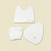 pure cotton Day One Saliva towel Hat glove Combination suit