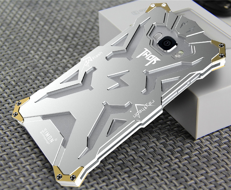 SIMON THOR Aviation Aluminum Alloy Shockproof Armor Metal Case Cover for Samsung Galaxy J3 & J3 Pro