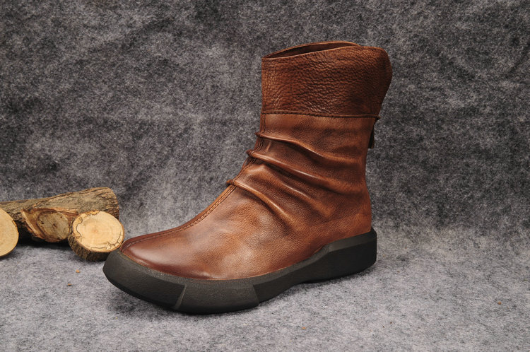 Bottes femme en En cuir - Ref 3354260 Image 14