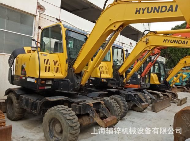 供应二手现代60-7轮式挖掘机