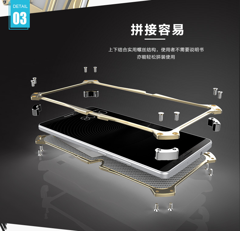 CECIL Spider-Man Aerospace Aluminum Shockproof Metal Shell Case Cover for Huawei Mate 8 & Huawei Mate 7