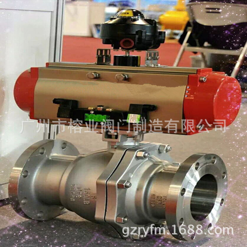 Q640F-16C气动上装式偏心半球阀BQ340H-10-16-25-40-64-100P