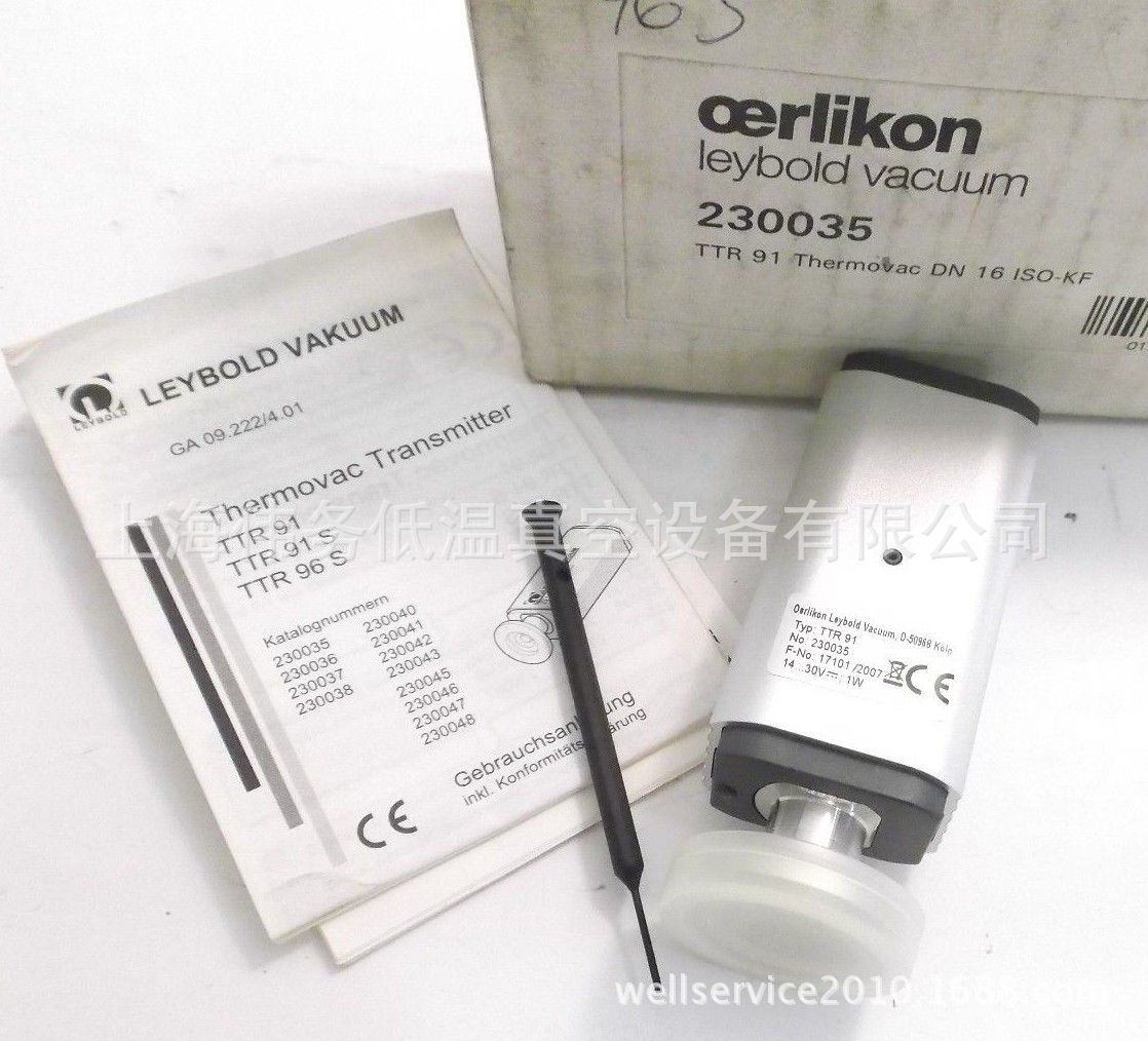 Leybold Vacuum Gauge GmbH TTR 91 Vakuum Thermovac 230035