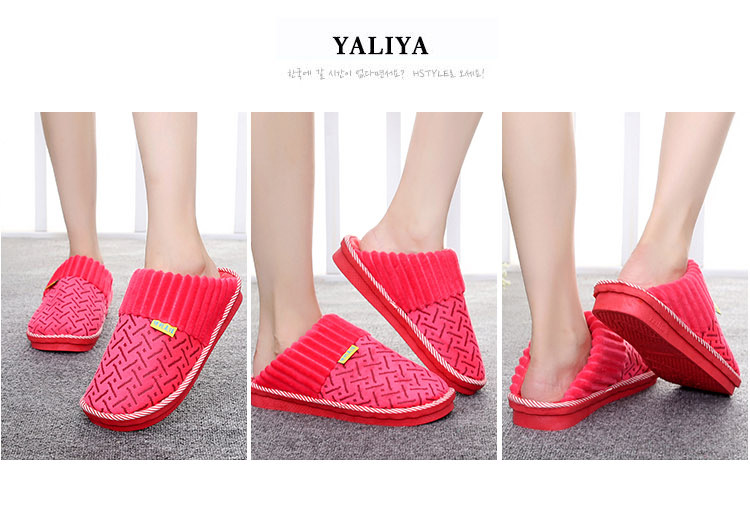 Pantoufles enfants en suède pour hiver - semelle coton - Ref 1004947 Image 56