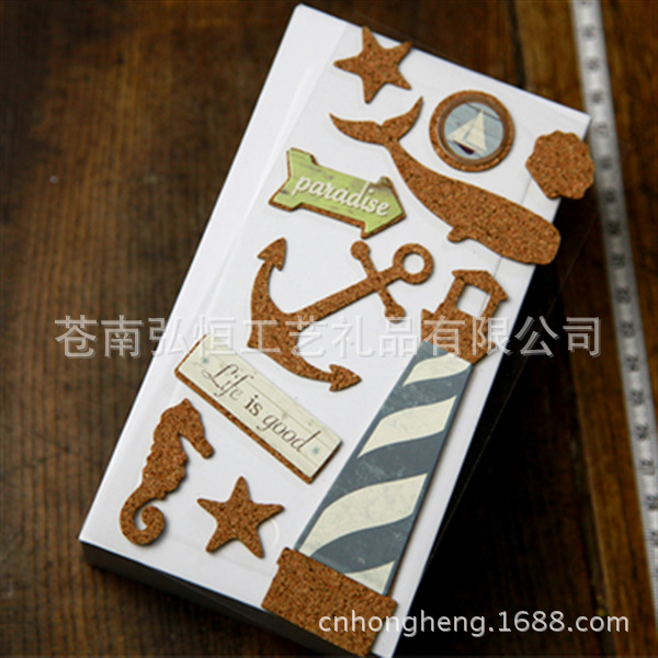 可定制软木贴 赠品橡木贴纸，软木贴纸，贴纸软木